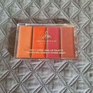 Cheek and lip palette